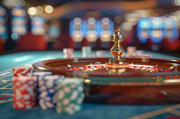 Live Baccarat dealer studio with multiple camera angles
